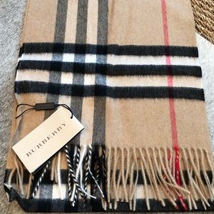 Burberry Cashmere Scarf- Never Worn